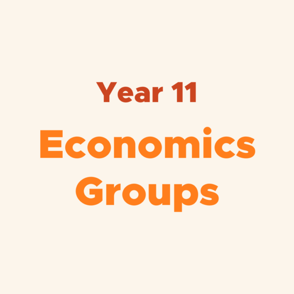 GCSE Economics Group Lessons (Year 11)