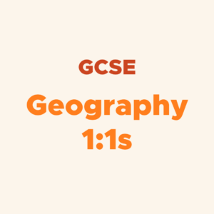 GCSE Geography 1-1 Lesson