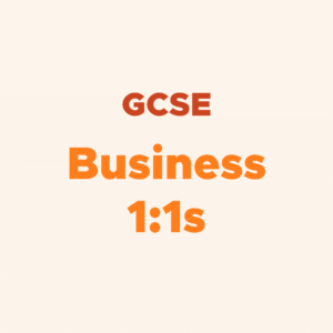 GCSE Business 1-1 Lessons